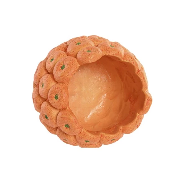 Váza narancs 19x19x16 cm