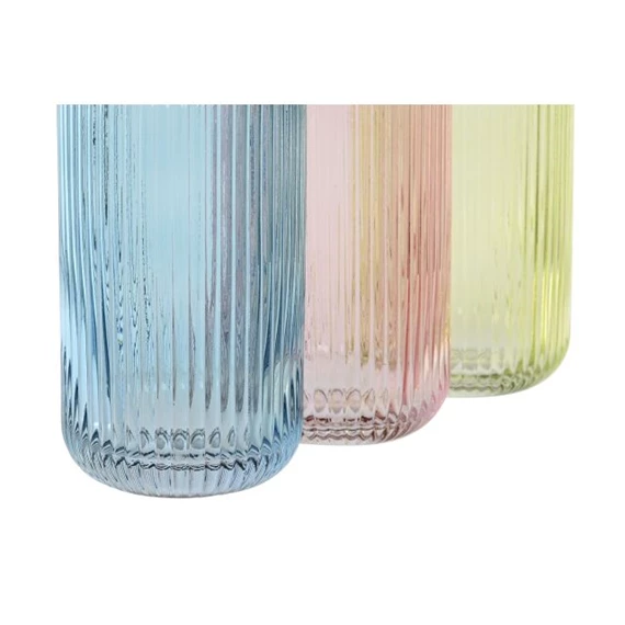 Váza 9x9x21 cm 3 féle