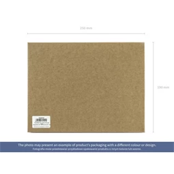 Vendégkönyv papír 24x18,5cm fehér,arany