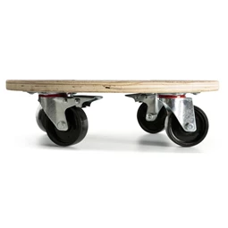 Virágalátét gurulós 40 cm