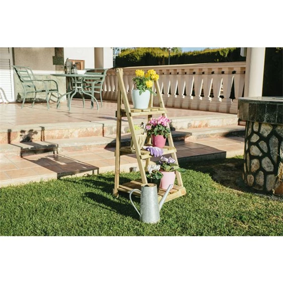 Virágállvány 3 szintes 44x42 cm x 1 m