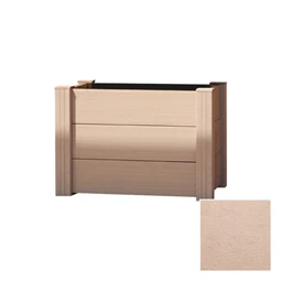 DALIA virágláda fa hatású 60x40x42 cm