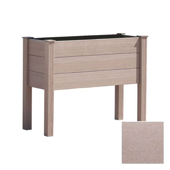 IRGA virágláda lábakkal, fa hatású 100x40x77 cm