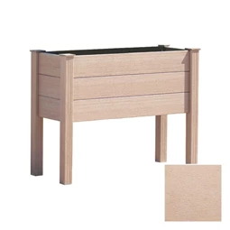 Irga virágláda lábakkal fa hatású 100x40x77 cm