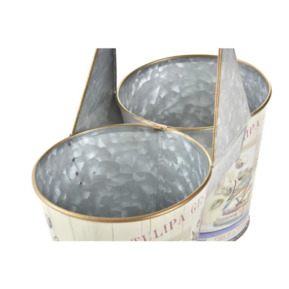 Virágtartó tulipános 24x12x23 cm