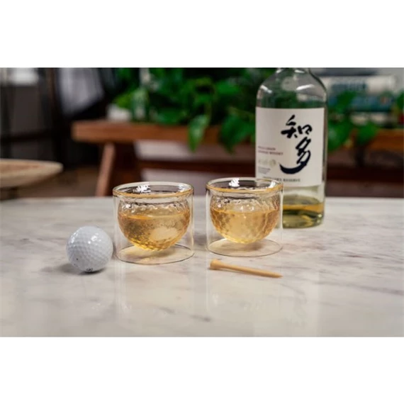 Whiskey pohár, golflabdás 175 ml S/2