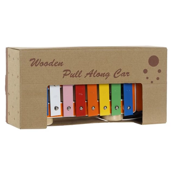 Xilofon állatok 27x13,6x8,5 cm 3 féle