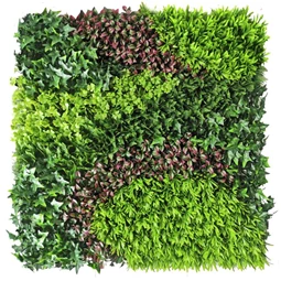 Zöldfal vegyes levelekkel 1x1 m